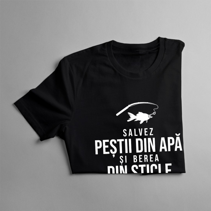 Salvez peștii din apă și berea din sticle