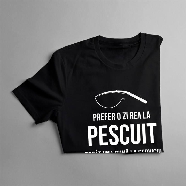 Prefer o zi rea la pescuit 