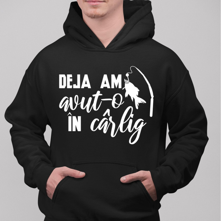 Deja am avut-o în cârlig - bluză cu glugă