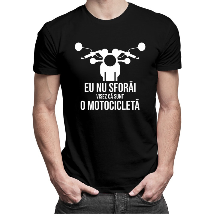 Eu nu sforăi. Visez că sunt o motocicletă - T-shirt pentru bărbați
