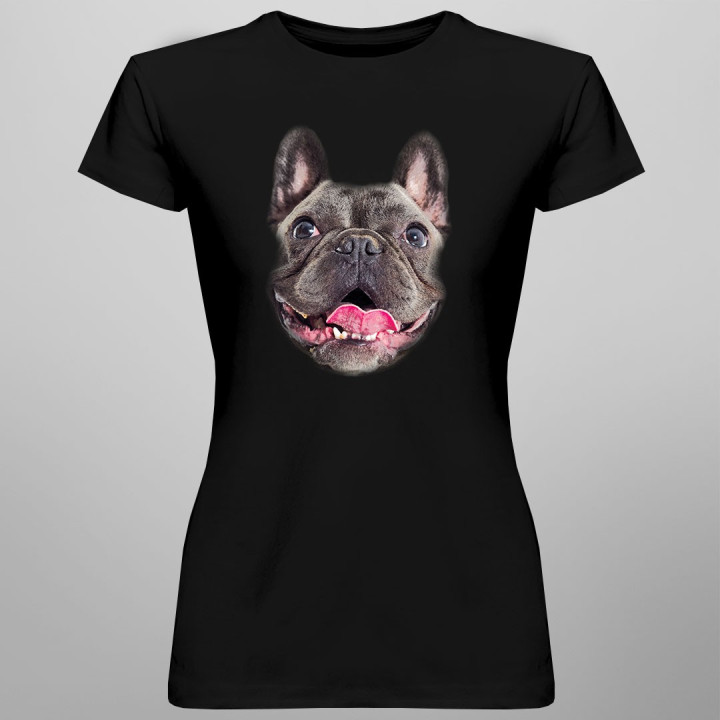 Buldog v1 - T-shirt pentru femei cu imprimeu
