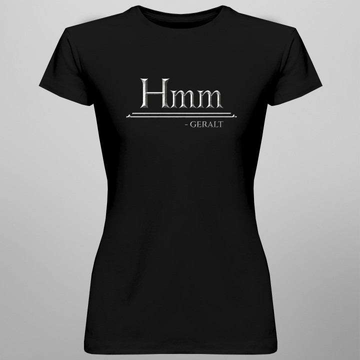 Hmm - Geralt - T-shirt pentru femei cu imprimeu