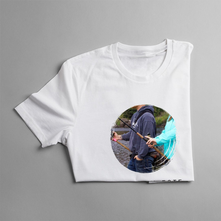 Pescuitul este terapia noastră maritală - T-shirt pentru bărbați