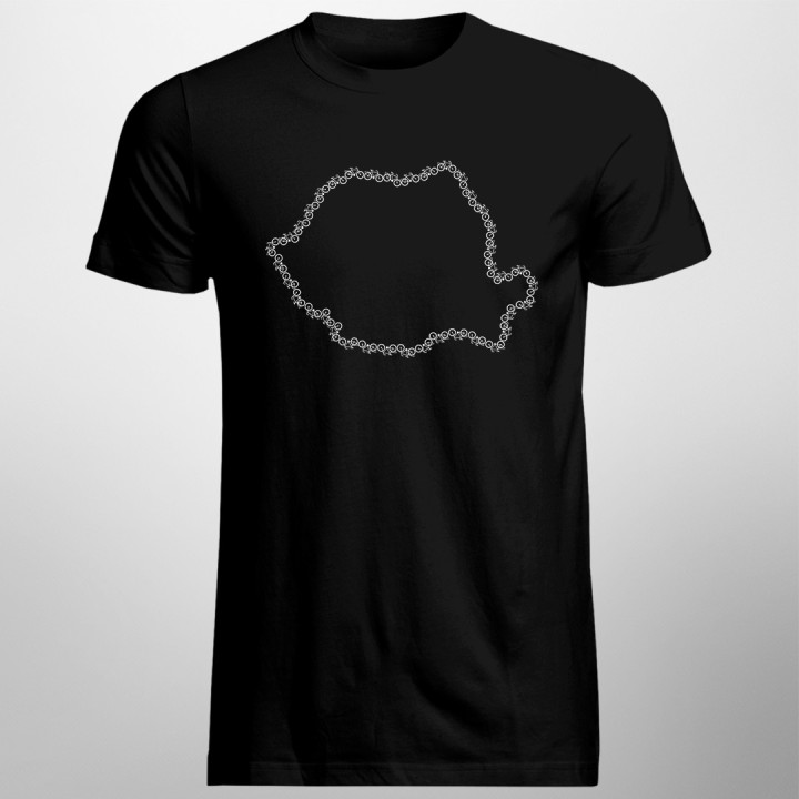 Biciclete - România - T-shirt pentru bărbați