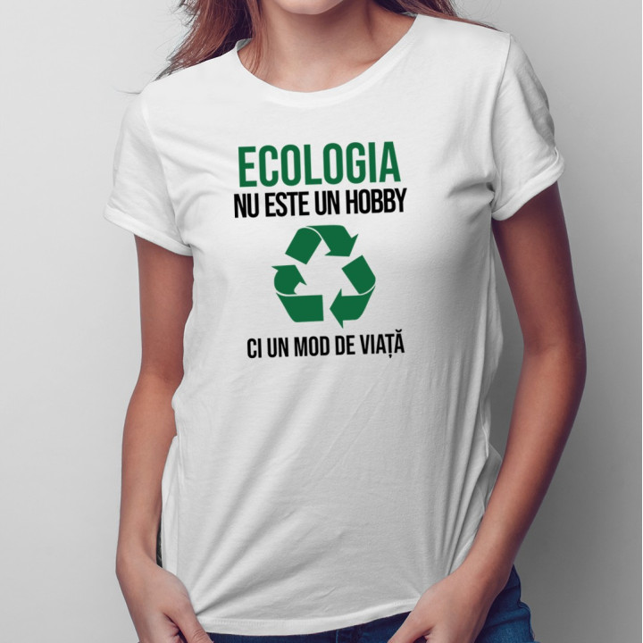 Ecologia nu este un hobby - T-shirt pentru bărbați cu imprimeu
