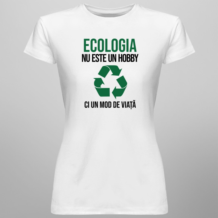 Ecologia nu este un hobby - T-shirt pentru bărbați cu imprimeu