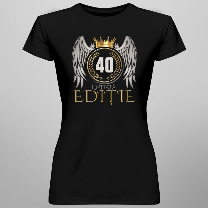 Limitată Ediție 40 ani - T-shirt pentru bărbați și femei