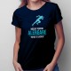 Născut pentru alergare - T-shirt pentru femei cu imprimeu