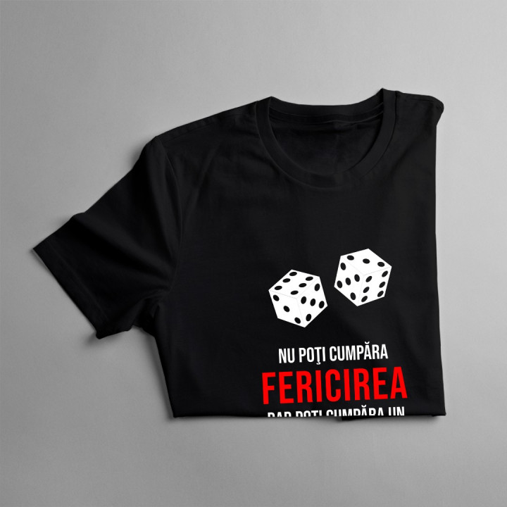 Nu poţi cumpăra fericirea - joc pe planșă - T-shirt pentru femei cu imprimeu