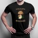 Culesul de ciuperci nu e un hobby - este un stil de viaţă - T-shirt pentru bărbați cu imprimeu