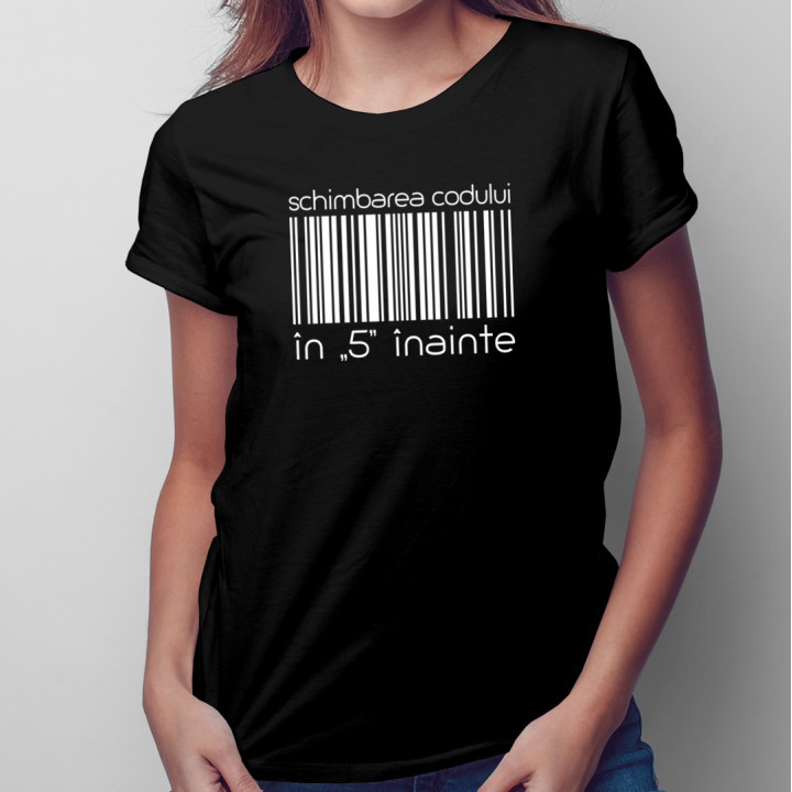 Schimbarea codului în „5” înainte - T-shirt pentru bărbați și femei