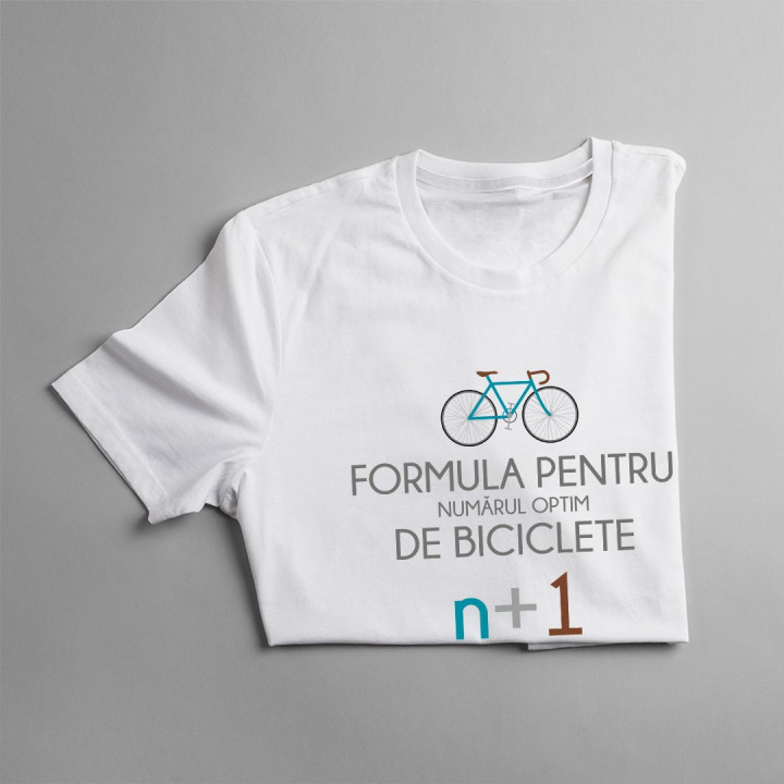 Formula pentru numărul optim de biciclete - T-shirt pentru femei