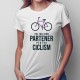 Cel mai bun partener pentru ciclism - T-shirt pentru femei