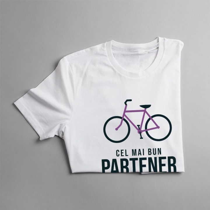 Cel mai bun partener pentru ciclism - T-shirt pentru femei