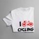 I love cycling - T-shirt pentru femei