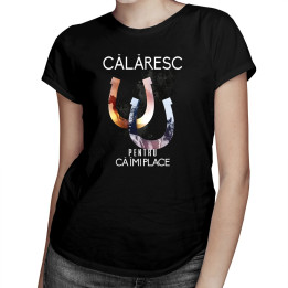Călăresc pentru că îmi place - T-shirt pentru femei