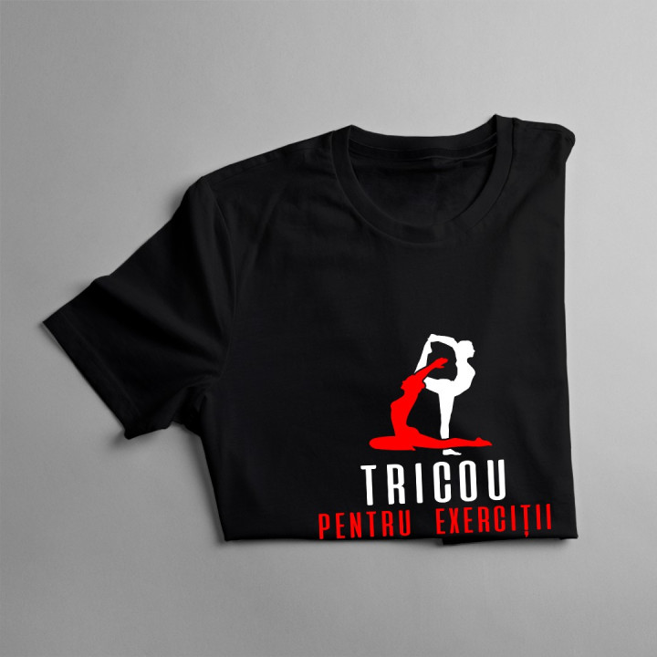Tricou pentru exerciții yoga - T-shirt pentru femei cu imprimeu