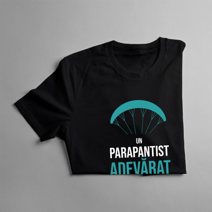 Un parapantist adevărat nu se teme de nimic - T-shirt pentru bărbați cu imprimeu