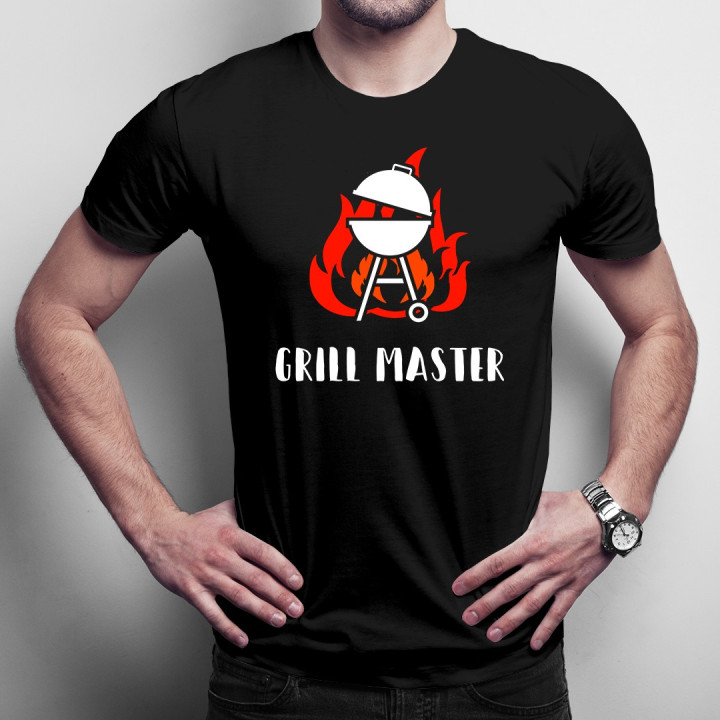 Grill master - T-shirt pentru bărbați cu imprimeu