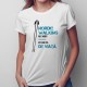 Nordic Walking nu e hobby - este un stil de viaţă - T-shirt pentru femei cu imprimeu