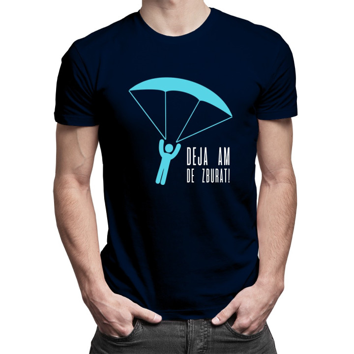 Deja am de zburat! - T-shirt pentru bărbați cu imprimeu