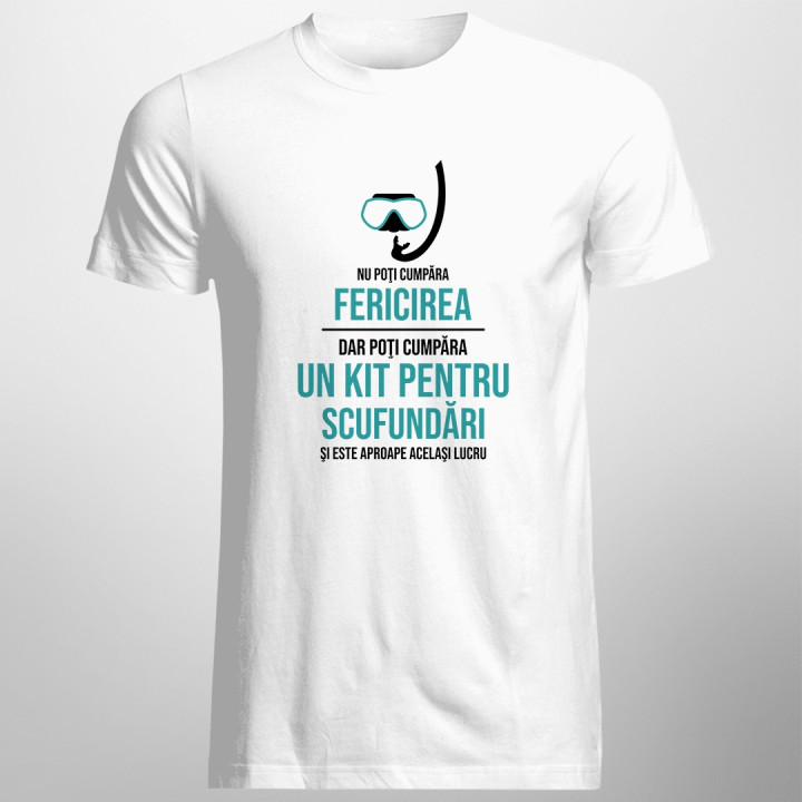 Poţi cumpăra un kit pentru scufundări - T-shirt pentru bărbați cu imprimeu