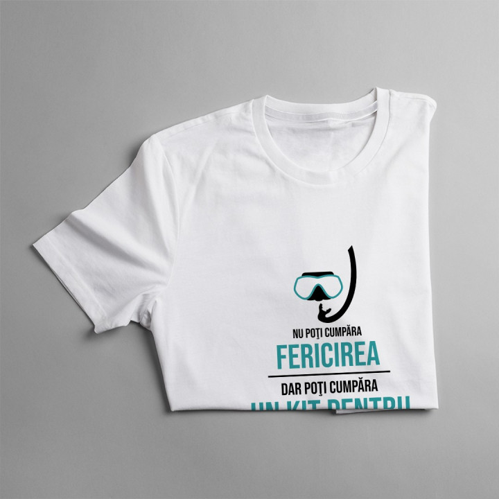 Poţi cumpăra un kit pentru scufundări - T-shirt pentru bărbați cu imprimeu