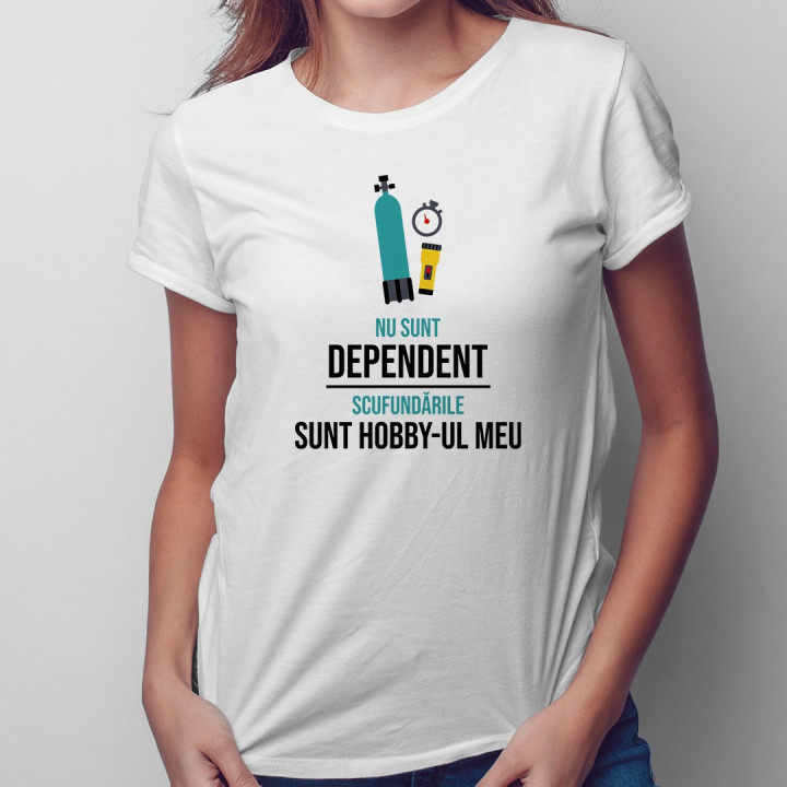 Scufundările sunt hobby-ul meu - T-shirt pentru femei cu imprimeu