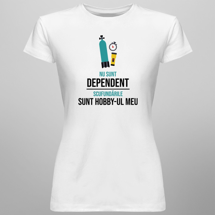 Scufundările sunt hobby-ul meu - T-shirt pentru femei cu imprimeu