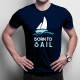 Born to sail - T-shirt pentru bărbați cu imprimeu