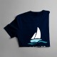 Born to sail - T-shirt pentru bărbați cu imprimeu