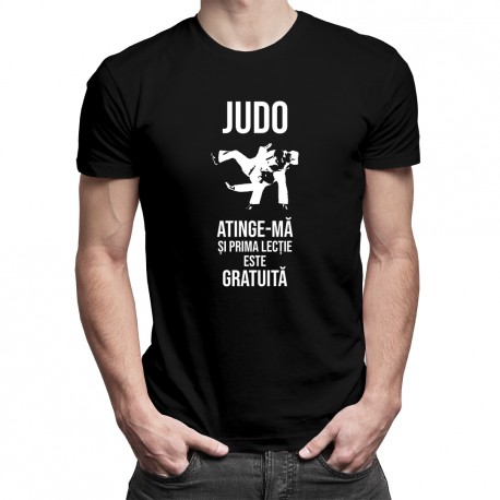 Judo - T-shirt pentru bărbați cu imprimeu