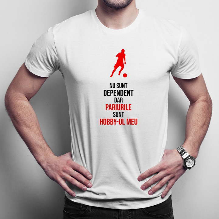 Pariurile sunt hobby-ul meu - T-shirt pentru bărbați cu imprimeu