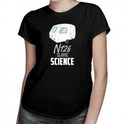 N126 Slavic Science - T-shirt pentru femei cu imprimeu