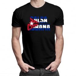 Salsa cubana - tricou pentru bărbați cu imprimeu