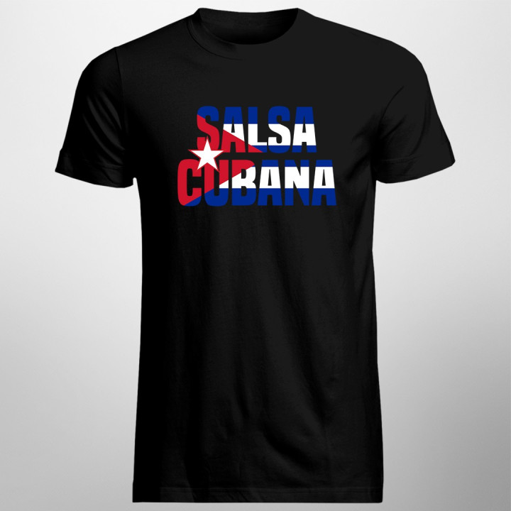 Salsa cubana - T-shirt pentru bărbați cu imprimeu