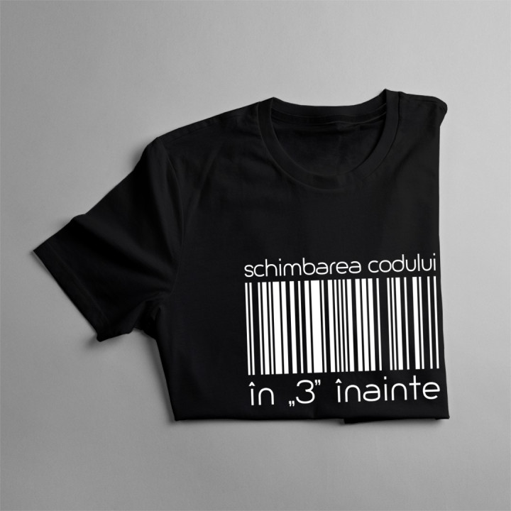 Schimbarea codului în „3” înainte - T-shirt pentru femei cu imprimeu