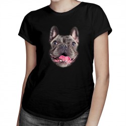 Buldog v1 - tricou pentru femei cu imprimeu