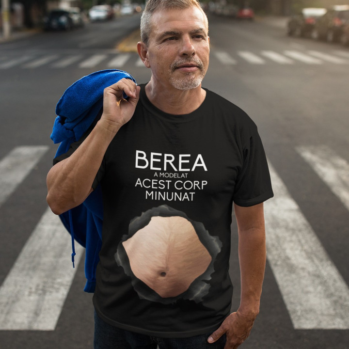 Berea a modelat acest corp minunat v3 - T-shirt pentru bărbați