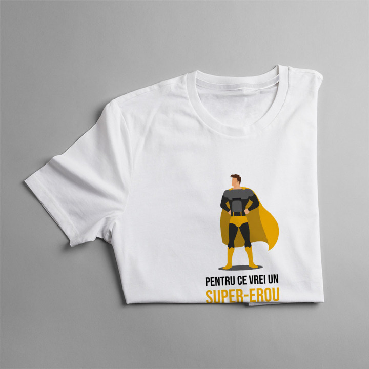Pentru ce vrei un super-erou, când ai un apicultor? - tricou pentru femei cu imprimeu