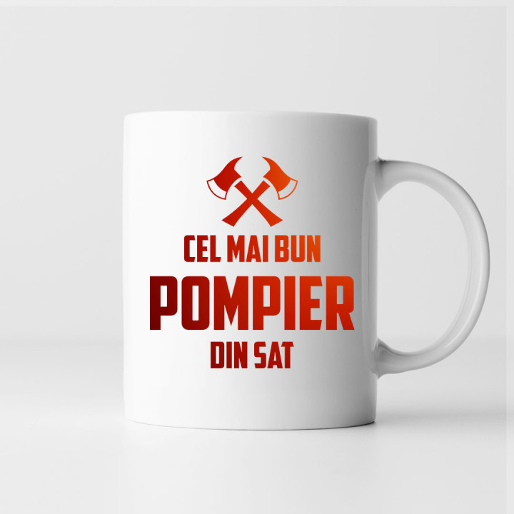 Cel mai bun pompier din sat - ceașcă