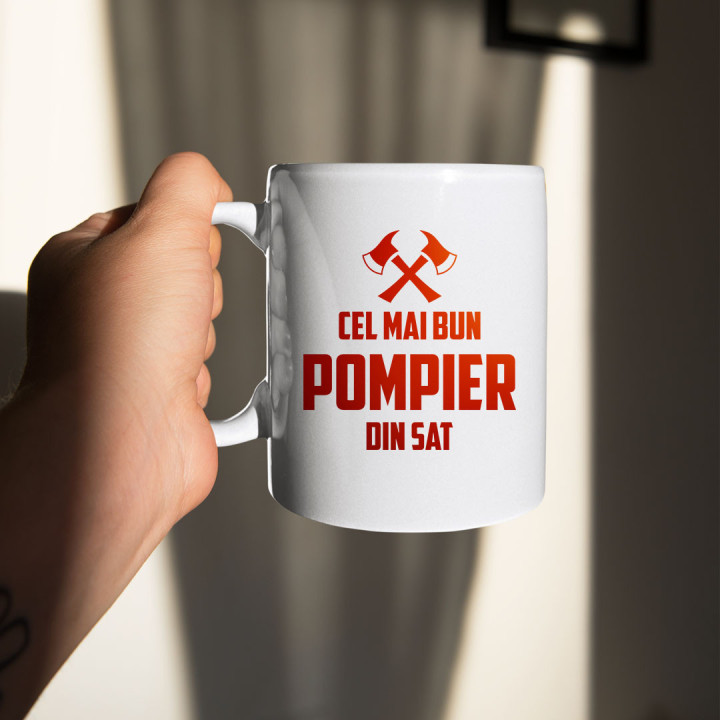Cel mai bun pompier din sat - ceașcă