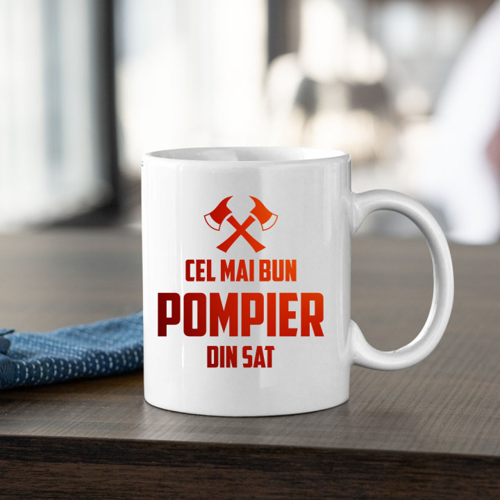 Cel mai bun pompier din sat - ceașcă