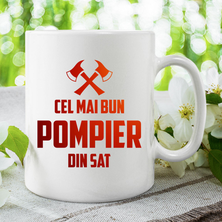 Cel mai bun pompier din sat - ceașcă
