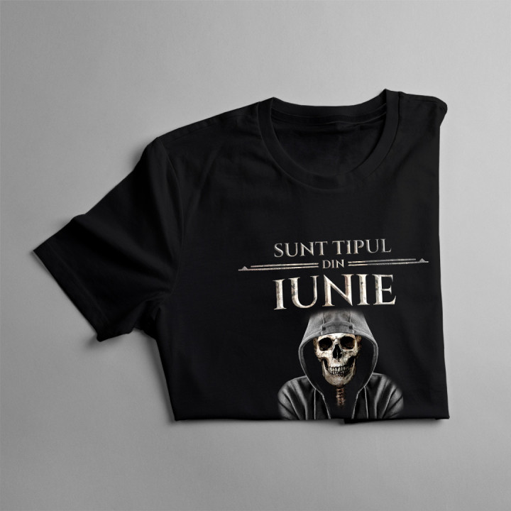 Sunt tipul din iunie. Am 3 fețe - T-shirt pentru bărbați