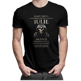 Sunt tipul din iulie. Am 3 fețe - T-shirt pentru bărbați
