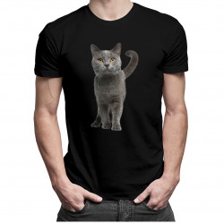 Pisica britanică - tricou pentru bărbați