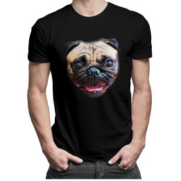 Mops - T-shirt pentru bărbați