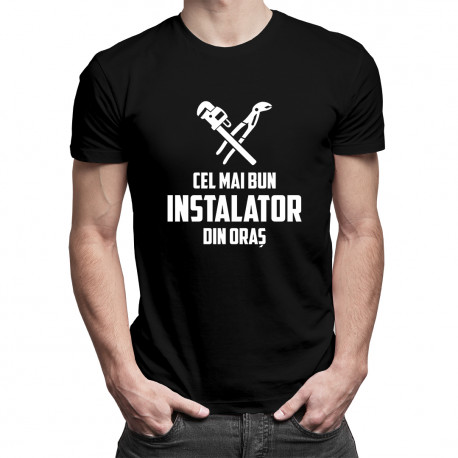 Cel mai bun instalator din oraș - T-shirt pentru bărbați
