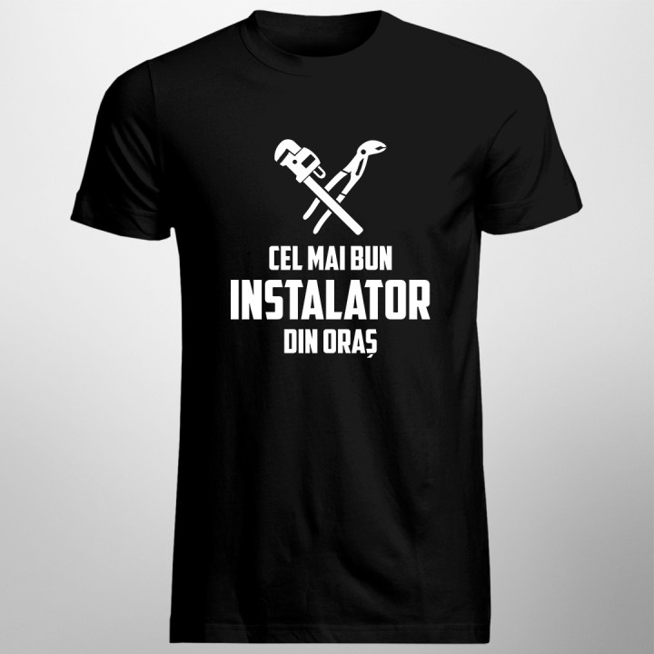 Cel mai bun instalator din oraș - T-shirt pentru bărbați